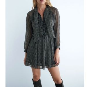 Zara Printed Jumpsuit, small